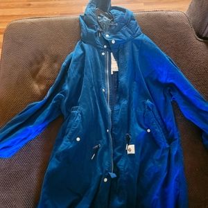 Lightweight Pretty Green Parka